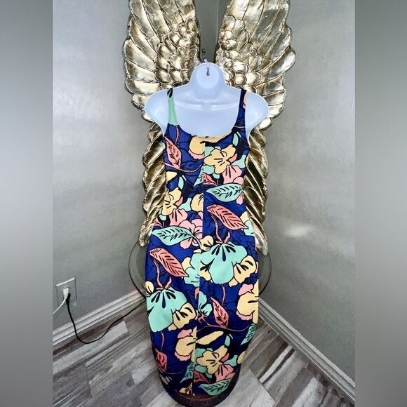 Zara Bodycon Dress Tropical - Picture 7 of 15